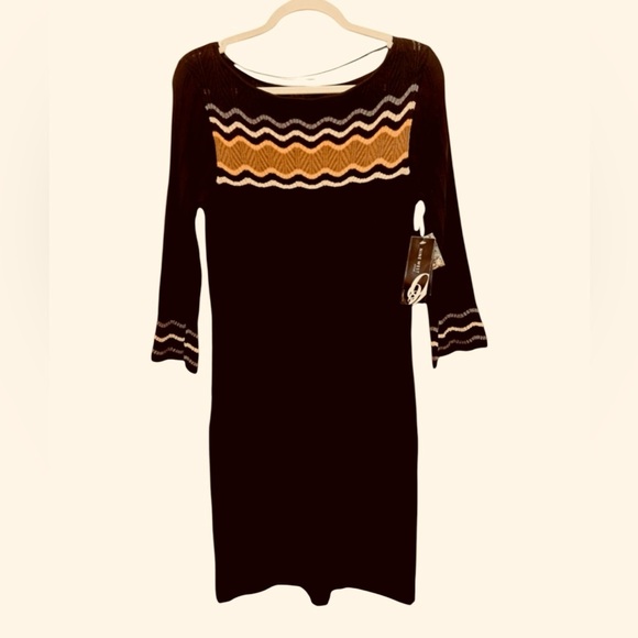 Nine West NWT Black Sweater Dress - Picture 2 of 3